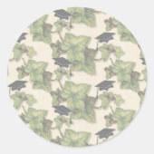 Gedempte Afstuderen Ivy Sticker (Voorkant)