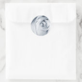 gedempte blauwe roos stickers (Tas)