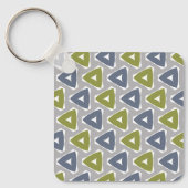 Gedempte Boho Driehoek Sleutelhanger (Voorkant)