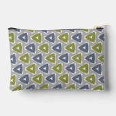 Gedempte Boho Driehoekige Cosmetische Zak Etui (Achterkant)
