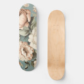 Gedempte botanische droom persoonlijk skateboard (Voorkant)