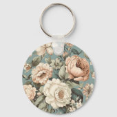 Gedempte Botanische Droom Sleutelhanger (Voorkant)