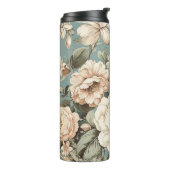 Gedempte botanische droom thermosbeker (Gedraaid links)