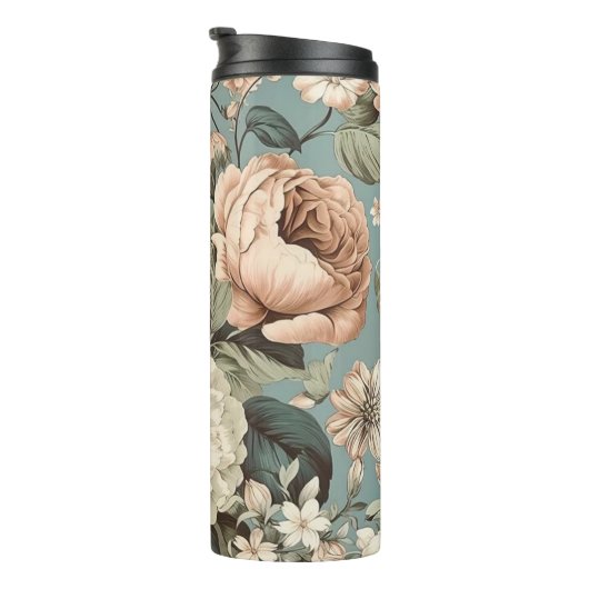 Gedempte botanische droom thermosbeker (Geroteerd rechts)