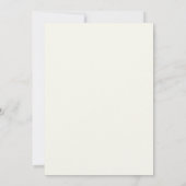 Gedempte Celadon Pioen Huwelijk Kaart (Achterkant)