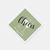 Gedempte Elegantie - Kalm Salie Cheert Servetten (Hoek)