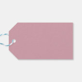 Gedempte Elegantie - Misty Roos Gift Labels Cadeaulabel (Achterkant Horizontaal)