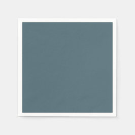 Gedempte elegantie - Slate Blue Servet