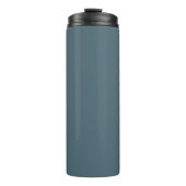 Gedempte elegantie - Slate Blue Thermosbeker (Voorkant)