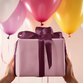 Gedempte elegantie - Solid Misty Roos Inpakpapier Vel