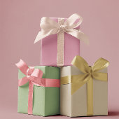 Gedempte elegantie - Solid Set 3 Inpakpapier Vel