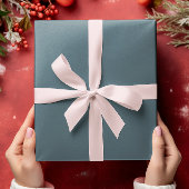 Gedempte elegantie - Solid Slate Blue Cadeaupapier