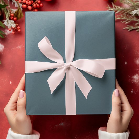 Gedempte elegantie - Solid Slate Blue Inpakpapier Vel