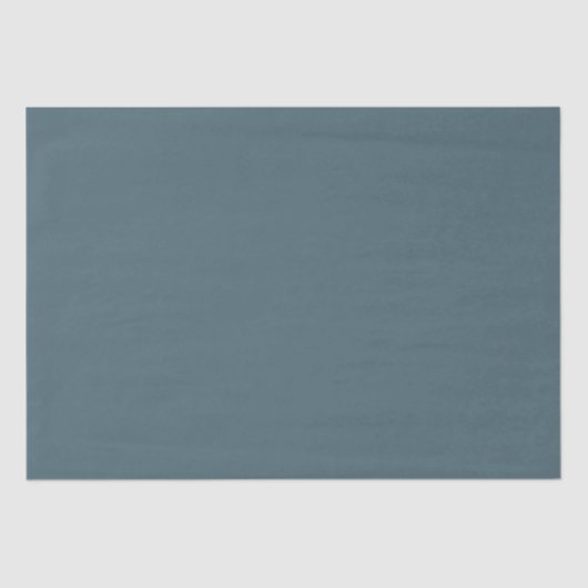Gedempte elegantie - Solid Slate Blue Tissuepapier (Voorkant)