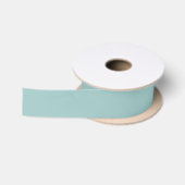 Gedempte Elegantie - Tranquil Turquoise Satijnen L Lint (Spoel)
