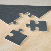 Gedempte Geometrie in Beweging | Moderne Abstracte Legpuzzel (Zijkant)