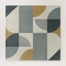 Gedempte Geometrie in Beweging | Moderne Abstracte