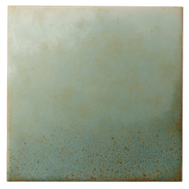 Gedempte groene rustieke bruine basis tegeltje