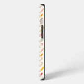 Gedempte herfststrepen iPhone hoesje (Linkerkant)