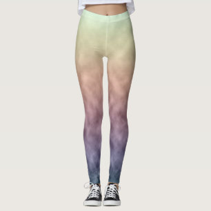 Gedempte Horizon Weefsel Leggings