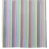Gedempte Kleuren Douchegordijn (Voorkant)