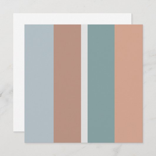 Gedempte kleuren strepen (Voorkant / Achterkant)