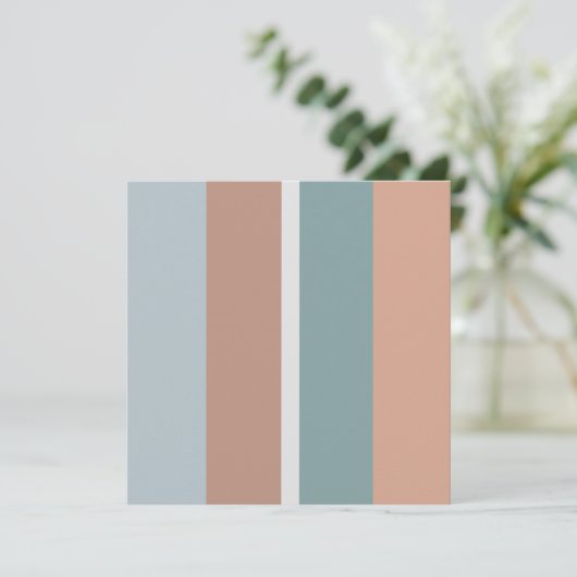 Gedempte kleuren strepen (Staand voorkant)