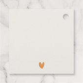 Gedempte kustboten bij Harbour Seascape Bruiloft Bedankjes Labels (Achterkant)