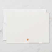 Gedempte kustboten bij haven zeelandschap bruiloft save the date (Achterkant)