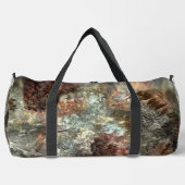 Gedempte lagen bruine kristallen plunjezak (Voorkant)