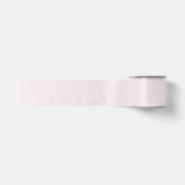 Gedempte lavendelblush effen kleur satijnen lint (Voorkant)