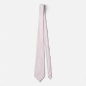 Gedempte lavendelblush effen kleur stropdas (Voorkant)