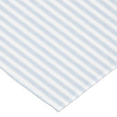 Gedempte Lichtblauwe Witte Kuststreep Scandinavisc Tafelkleed (Gekanteld)