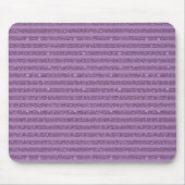 Gedempte Moerbeiglitter Stijl Horizontale Strepen Muismat (Voorkant)