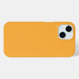 Gedempte oranje achtergrondtextuur voor web en pri iPhone 15 case