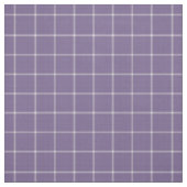 Gedempte paarse ruitjesruit stof (Swatch)