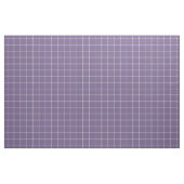 Gedempte paarse ruitjesruit stof (Fat Quarter)