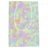 Gedempte Pastel Boho Mod Geometrisch Abstract Medium Cadeauzakje (Voorkant)