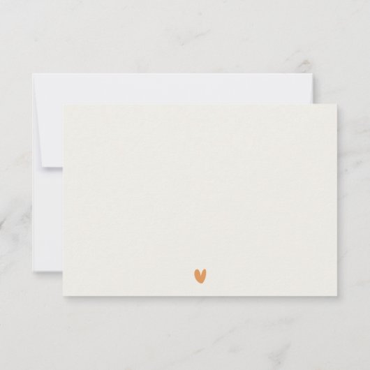 gedempte pastel kusthaven boten zeegezicht bruilof RSVP kaartje (Achterkant)