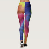 Gedempte Regenboog Leggings (Achterkant)