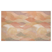 Gedempte Retro Woestijngolf Stof (Fat Quarter)