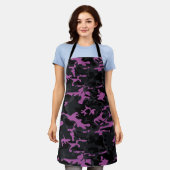 Gedempte Roze Highlights Camo Schort (Gedragen)