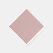 gedempte roze vaste stof servet (Hoek)