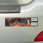 gedempte sirenensticker bumpersticker (Op auto)