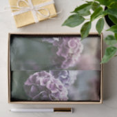 Gedempte Stof Lavendel Pompom Hortensia Decoupage Tissuepapier (Geschenk)