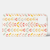 Gedempte strepen van de Herfst Case-Mate iPhone Case (Achterkant (horizontaal))