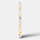 Gedempte strepen van de Herfst Case-Mate iPhone Case (Achterkant / Links)
