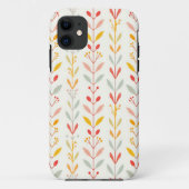 Gedempte strepen van de Herfst Case-Mate iPhone Case (Achterkant)