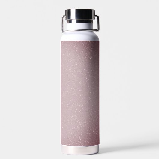 Gedempte Taupe Sparkle Water Fles (Achterkant)