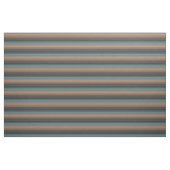 Gedempte Teal & Camel Kust Neutalen Stof (Yard (91,4 cm))
